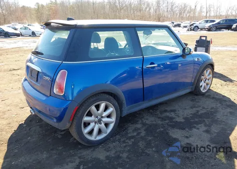 2006 Mini Cooper S z USA, uszkodzony, nr VIN WMWRE33566TJ38504